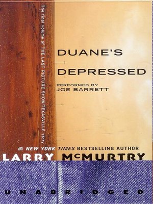 cover image of Duane's Depressed